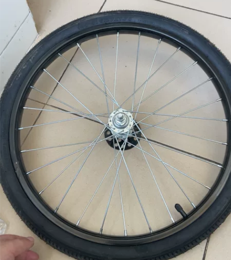 飞鸽自行车前轮 20寸,20X1.75,正...