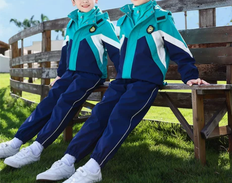 小学生校服冲锋衣秋冬装幼儿园园服儿童班服套...