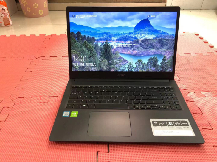 八代i5宏基笔记本Aspire3窄边框笔记本