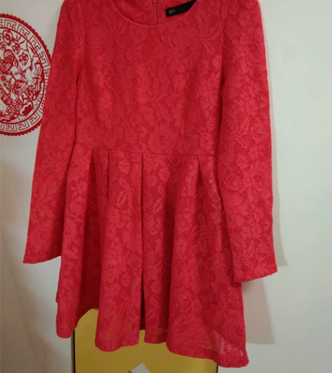 集迦Gemplus修身连衣裙纯色中长款高腰...