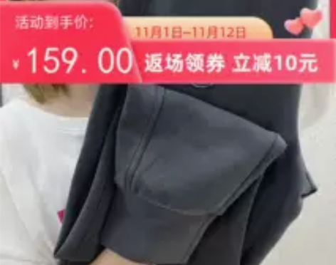 贵夫绿2022秋冬实拍莫代尔空气棉休闲宽松...