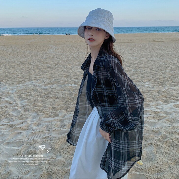 花娴 蕾丝雪纺衫