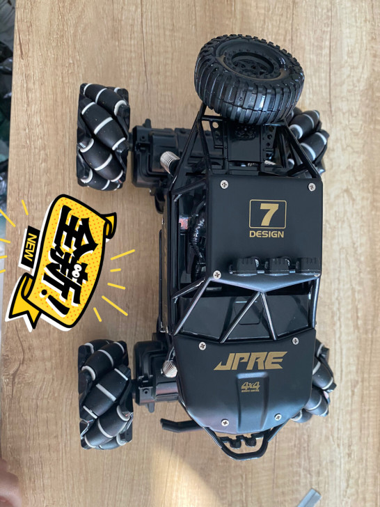 四驱万向遥控车、全方位行走、独特骨架设计、...