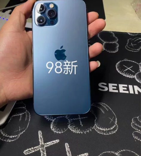苹果12promax 无锁256 电池92...