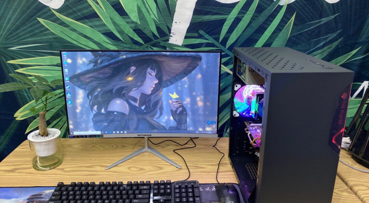 个人急转高配电脑。台式电脑主机，鲁大师跑分...