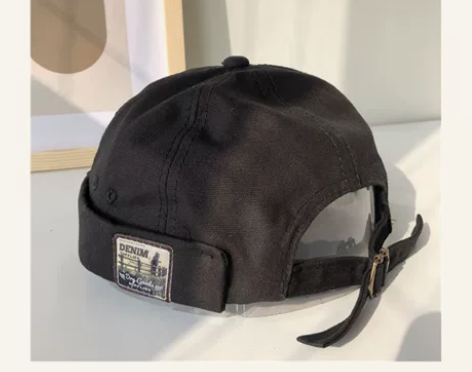 无帽檐瓜皮帽地主帽女街头潮人嘻哈帽子流氓帽...