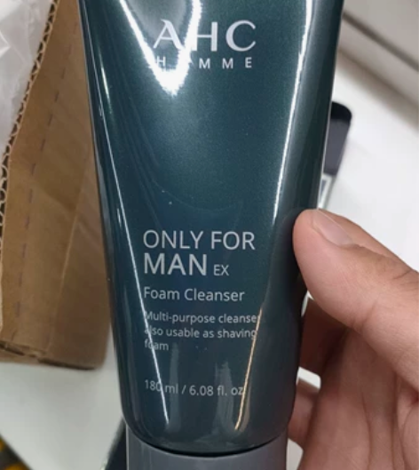 【全新】AHC男士洗面奶控油去黑头专用祛痘...