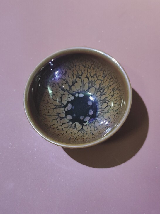 建阳建盏 茶具茶杯电烧主人杯一个，包邮不刀...