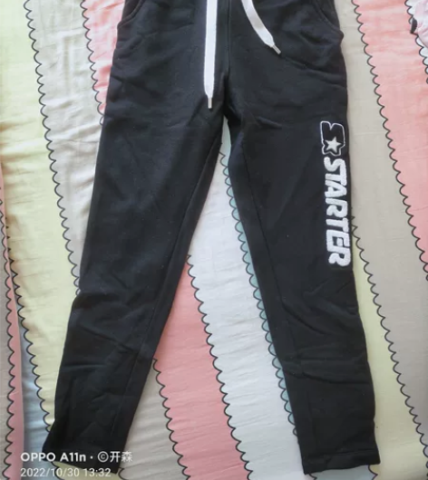 starter加绒卫裤，全新，仅摘吊牌，s...
