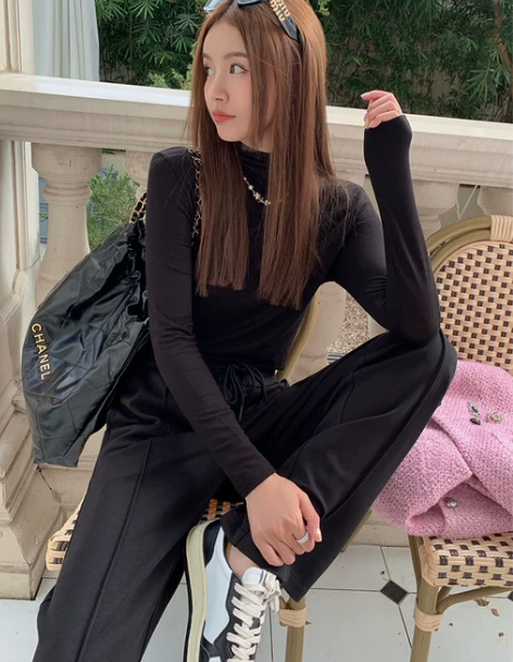 阔腿裤 垂感阔腿裤高腰女2022年秋冬新款...