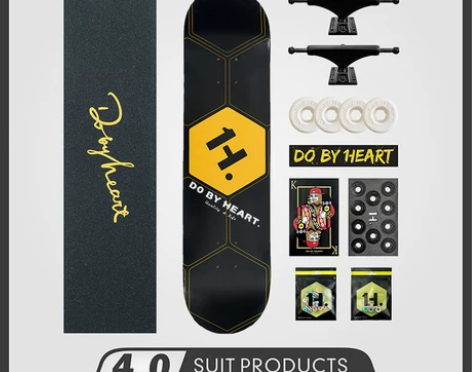 DBH滑板初学者青少年成人儿童男女生刷街公...