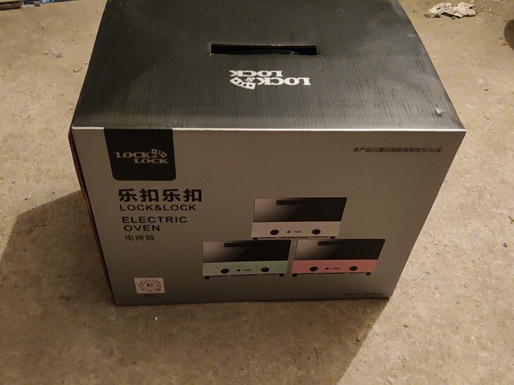 乐扣乐扣电烤箱，全新未拆封，