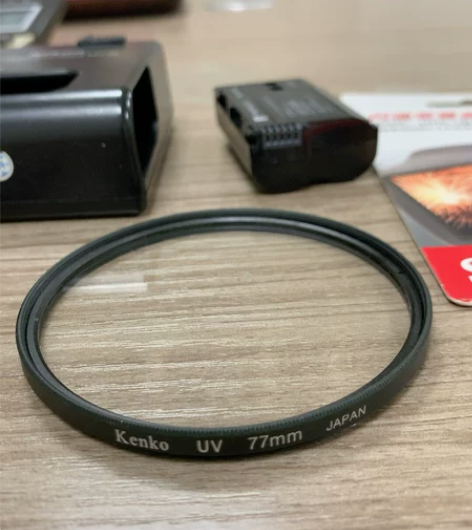 UV镜 kenko 77mm 基本全新。 ...