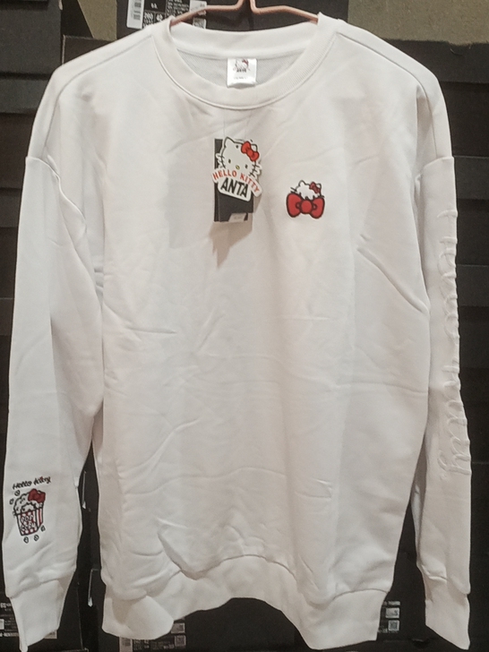 安踏正品女卫衣全新放久了某点地方发黄还有s...