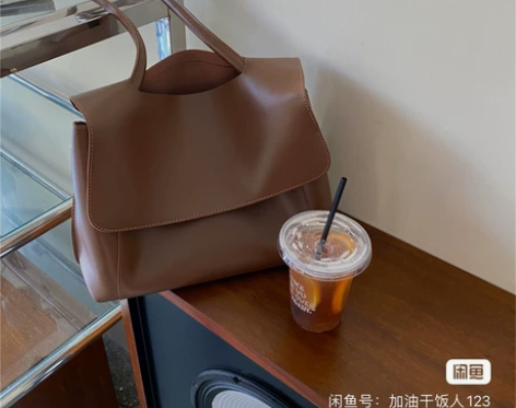 大容量包包2021春夏新款网红复古公文包女...