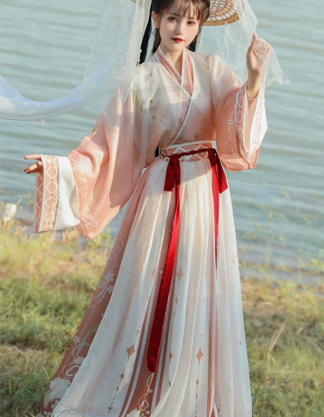 魏晋汉服 汉服魏晋女正品原创春季中国风晋制...