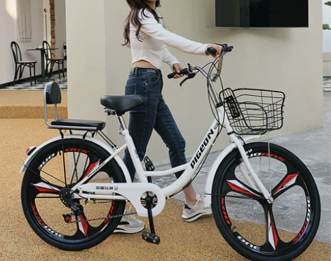 飞鸽自行车男女式22/24/26寸成人上班...