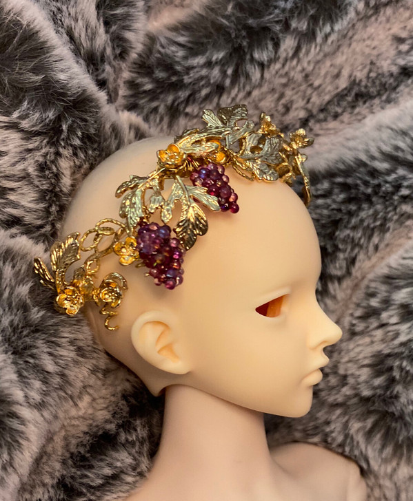 BJD三分四分小布娃娃皇冠头饰