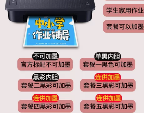 佳能TS308无线手机wifi连供彩色喷墨...