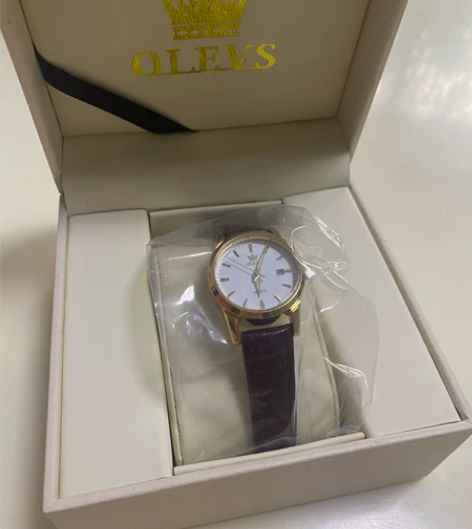 欧利时全新女士手表 带联保票 感兴趣的话点...