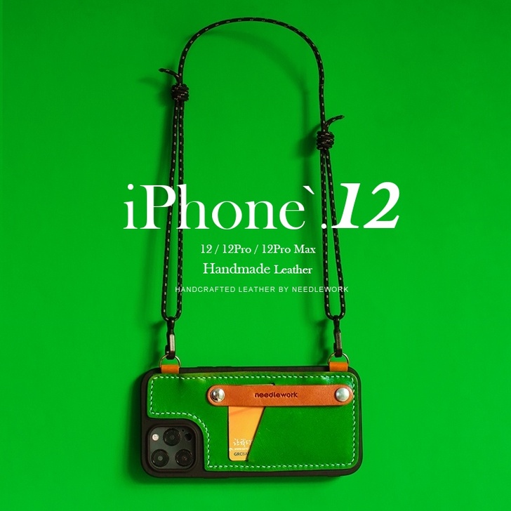 两针一线 iphone12pro手机壳真皮...