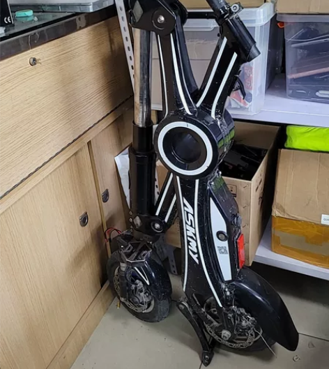 恩斯迈x1折叠电动车,锂电池,能跑个15-...