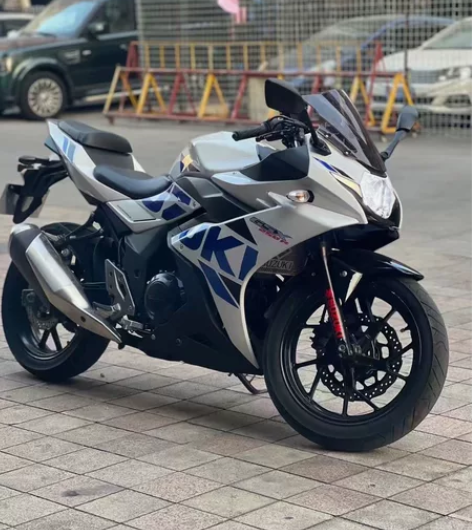铃木GSX250小小R  冰川白 刚做完保...