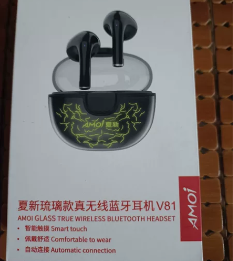Amoi夏新琉璃款真真无线蓝牙耳机V81 ...