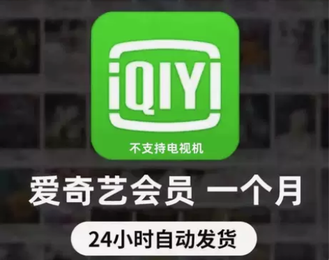 爱艺奇一个月会员 爱奇艺黄金会员月卡30天...