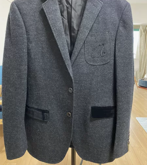 雅鹿全新男士休闲羊毛西服（剪标款） 都是随...