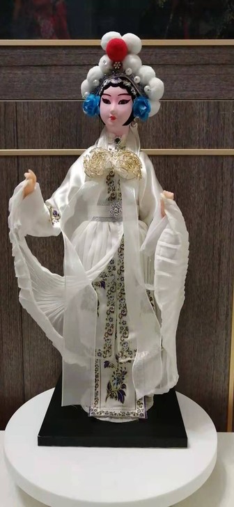 京剧娃娃白素贞14寸
