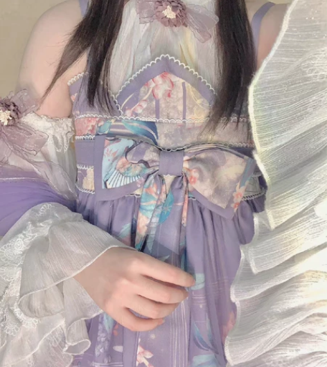 朝花夕拾 紫色l码 全新未拆 贩梦者原创l...