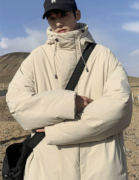 白鸭绒男女冬季冲锋衣外套男款2022炸街羽...