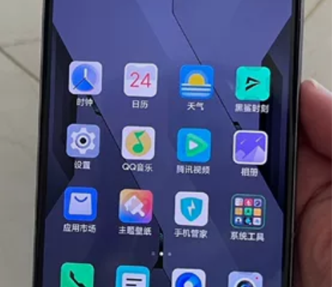 黑鲨3代原装拆机屏幕总成 带指纹 显示触摸...
