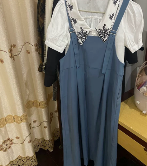 Zet des zet 夏季学院风少女长裙...