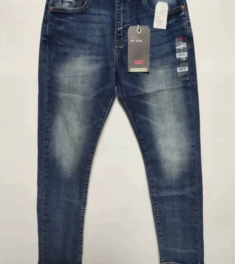 levis李维斯男直筒修身赤耳直脚窄脚牛仔...