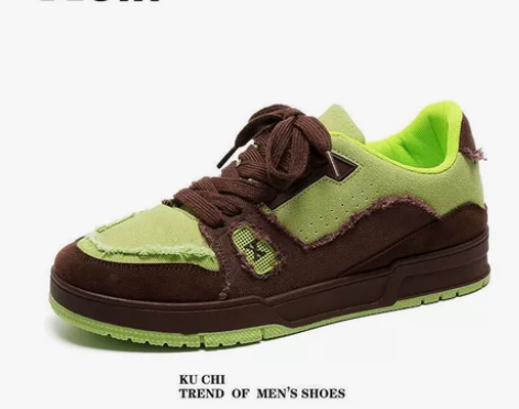 小众设计原创潮鞋男秋冬季帆布鞋百搭运动休闲...