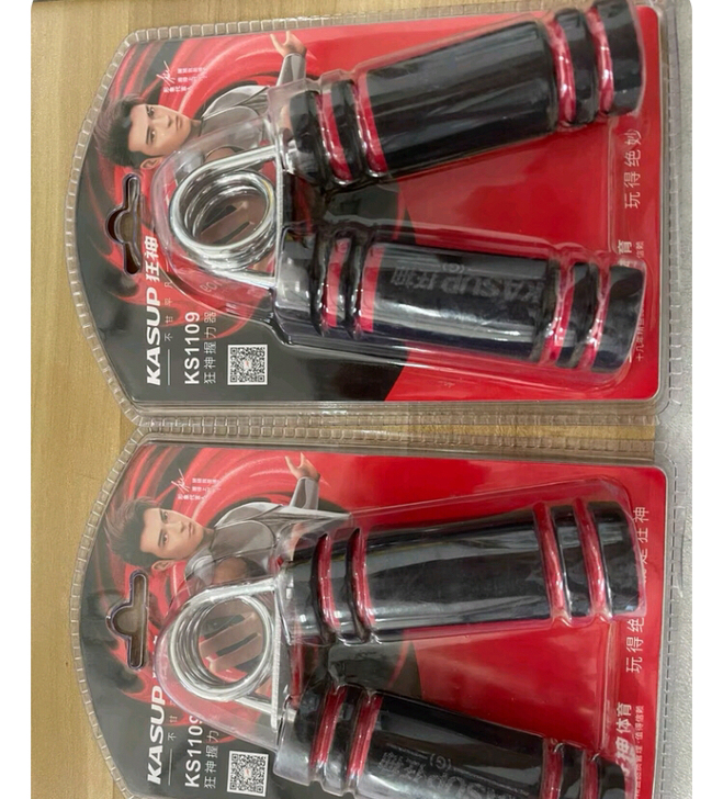 包邮 狂神握力器 海绵握把 腕力器 A型练...