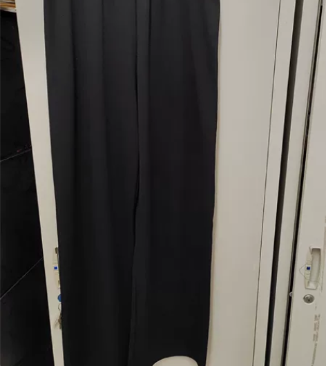 谁她妈买我黑色针织阔腿裤！！松紧腰！！！ ...