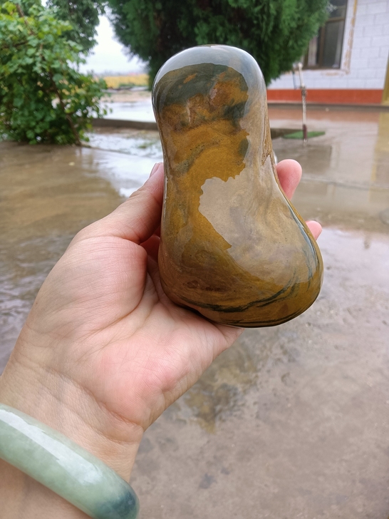 大头娃娃鞋   黄金水纹