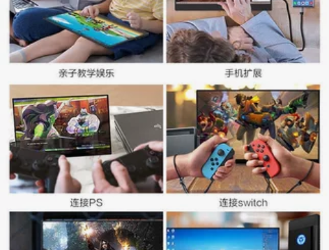 14寸一线通全新便携显示器1080p/60...