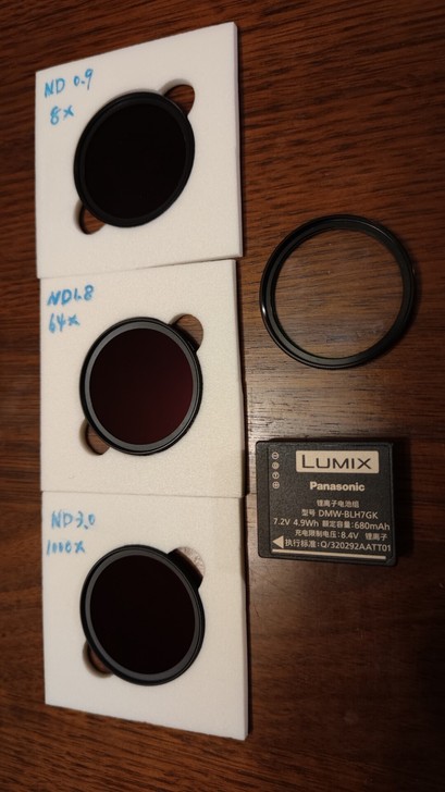 松下LX10原装BLH7GK减光镜UV镜