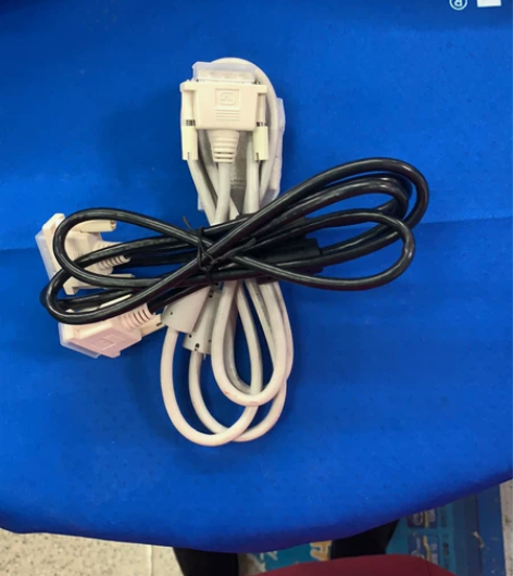 飞利浦显示器原装DVI数据线，全新未使用过...