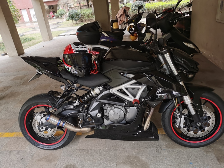 出黄龙600改宝马S1000rr尾巴，带棉...