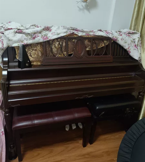 三益钢琴 300nst 闲置钢琴需要自提很...