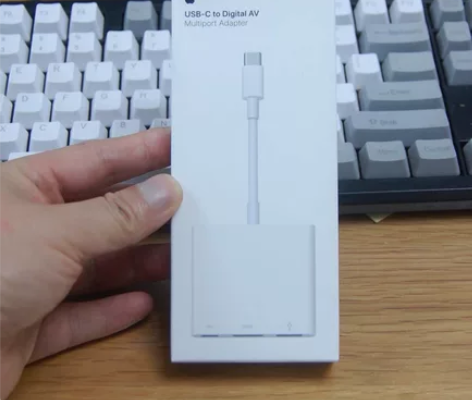 原装苹果USB-C数字影音多端口转换器 t...