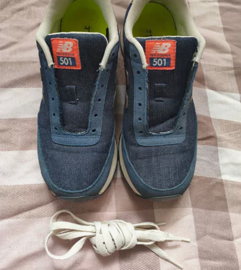 NB 501 专柜购买 保证正品 穿了几次...