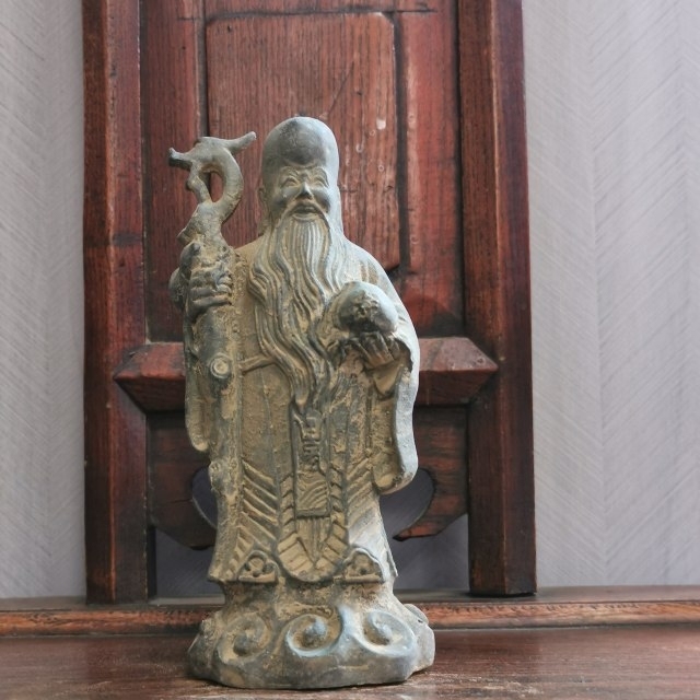 老铜器 老物件 铜佛像 老寿星