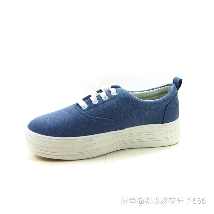 达芙妮女鞋春鞋子女春季单鞋女圆头系带布面中...