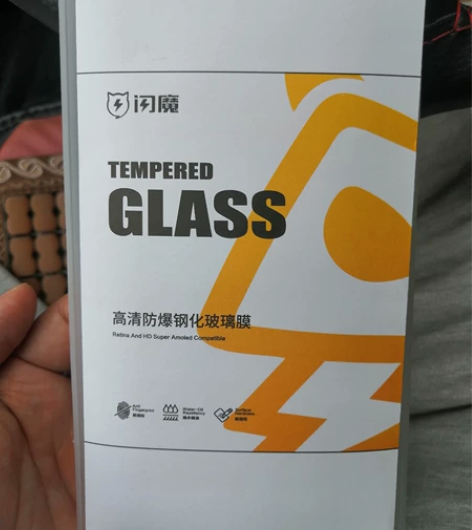 闪魔适用苹果8plus防窥钢化膜防窥膜全屏...
